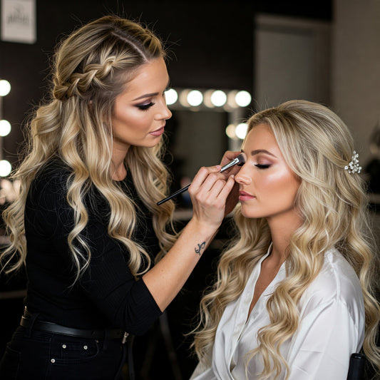 Experiencia de prueba de maquillaje de novia